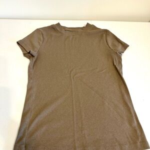 A New Day Tan Women's Short Sleeve Tee - Medium